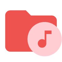 AI music waveform and audio generation icon
