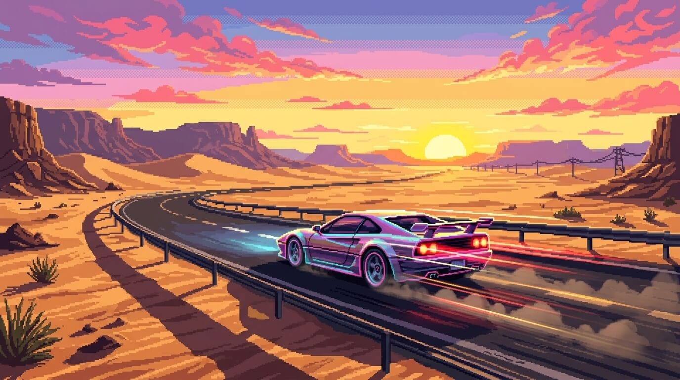 AI-generated campaign scene for product marketing